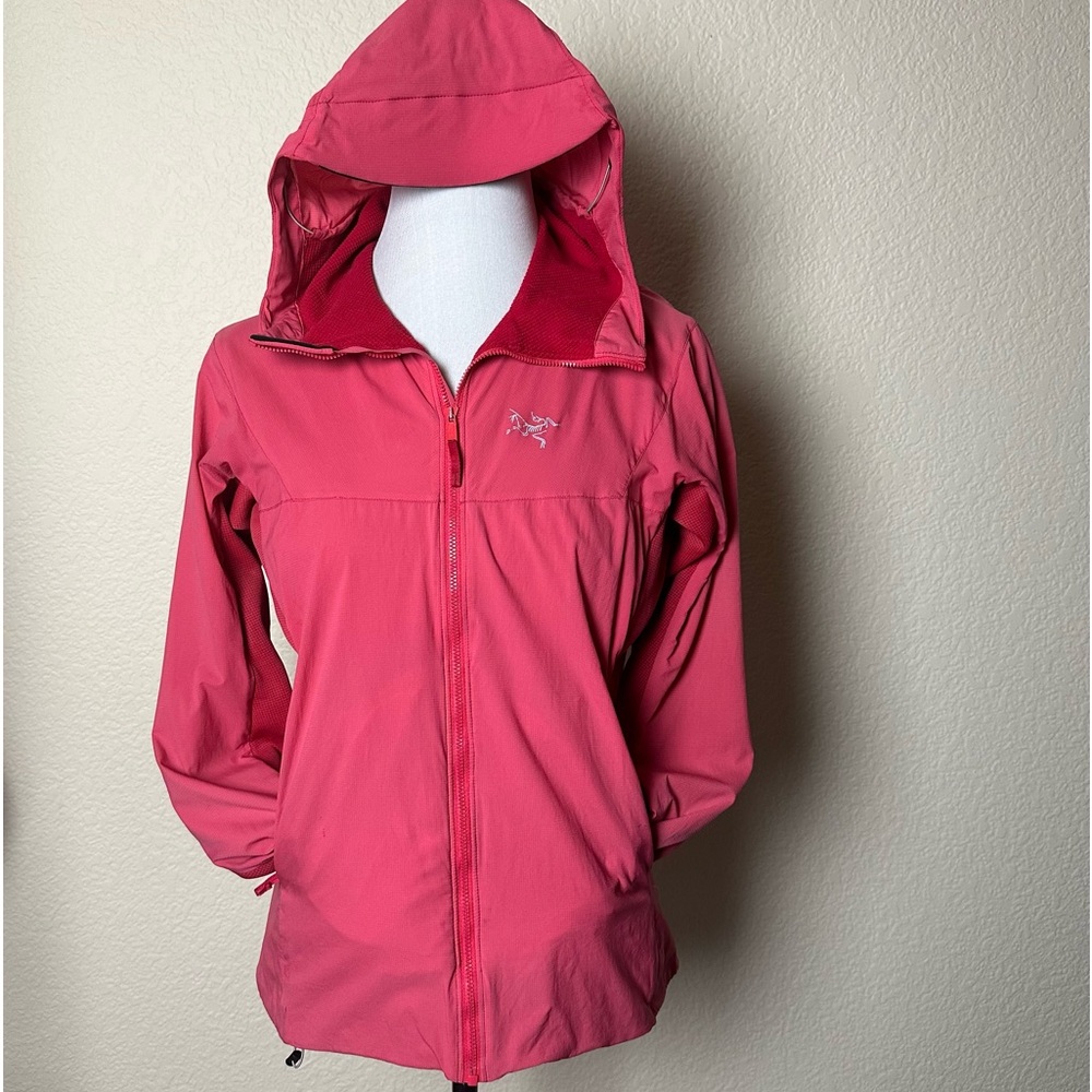 Arcteryx Atom Lightweight SL Hoody Medium Womens Red/Pink Zip Up Fleece Lined